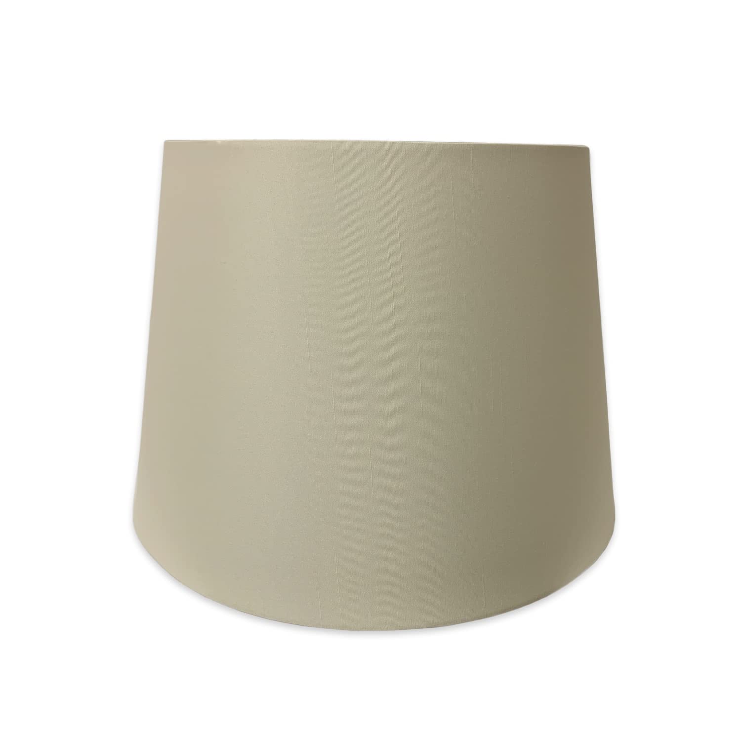 Royal Designs, Inc. Tapered Shallow Drum Shade Fabric Beige 13 x 18 x 12 Model HB-606-18BG