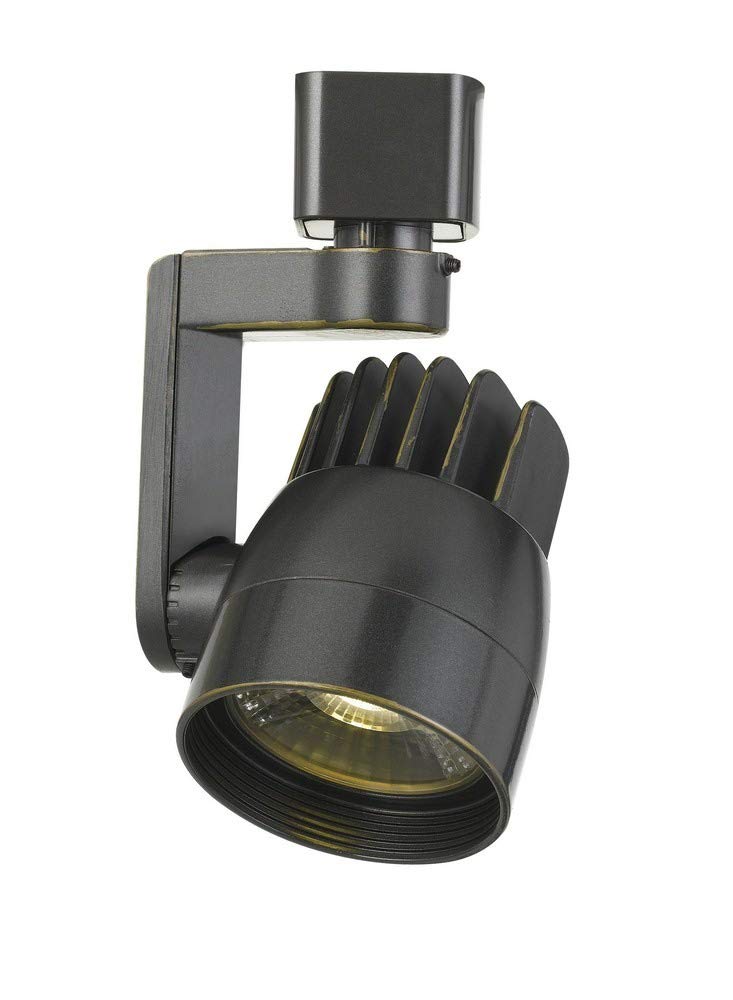 Cal Lighting HT-806-DB One Light Track Fixture from Led Track Collection 4.35 inches, Bronze