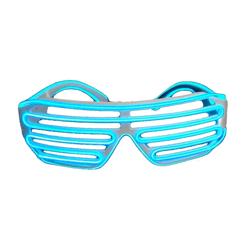 Blinkee Electro Luminescent Shutter Shades Blue By – Lightsdaddy