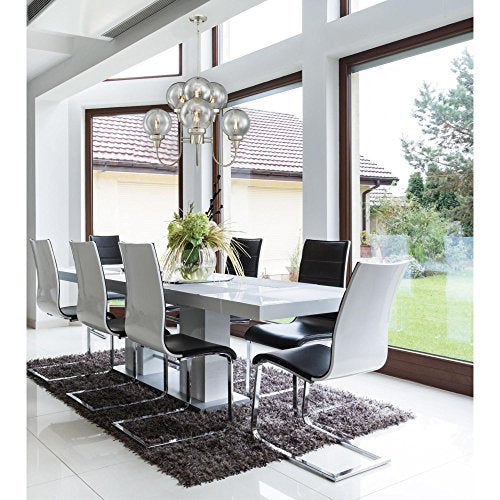 Westinghouse Byron Six-Light Indoor Chandelier, Brushed Nickel, Smoke Grey Glass, Black