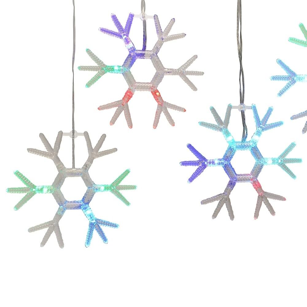 Kurt S. Adler UL5025 Multi-Color Light Set, 6ft Iron Christmas Decorations