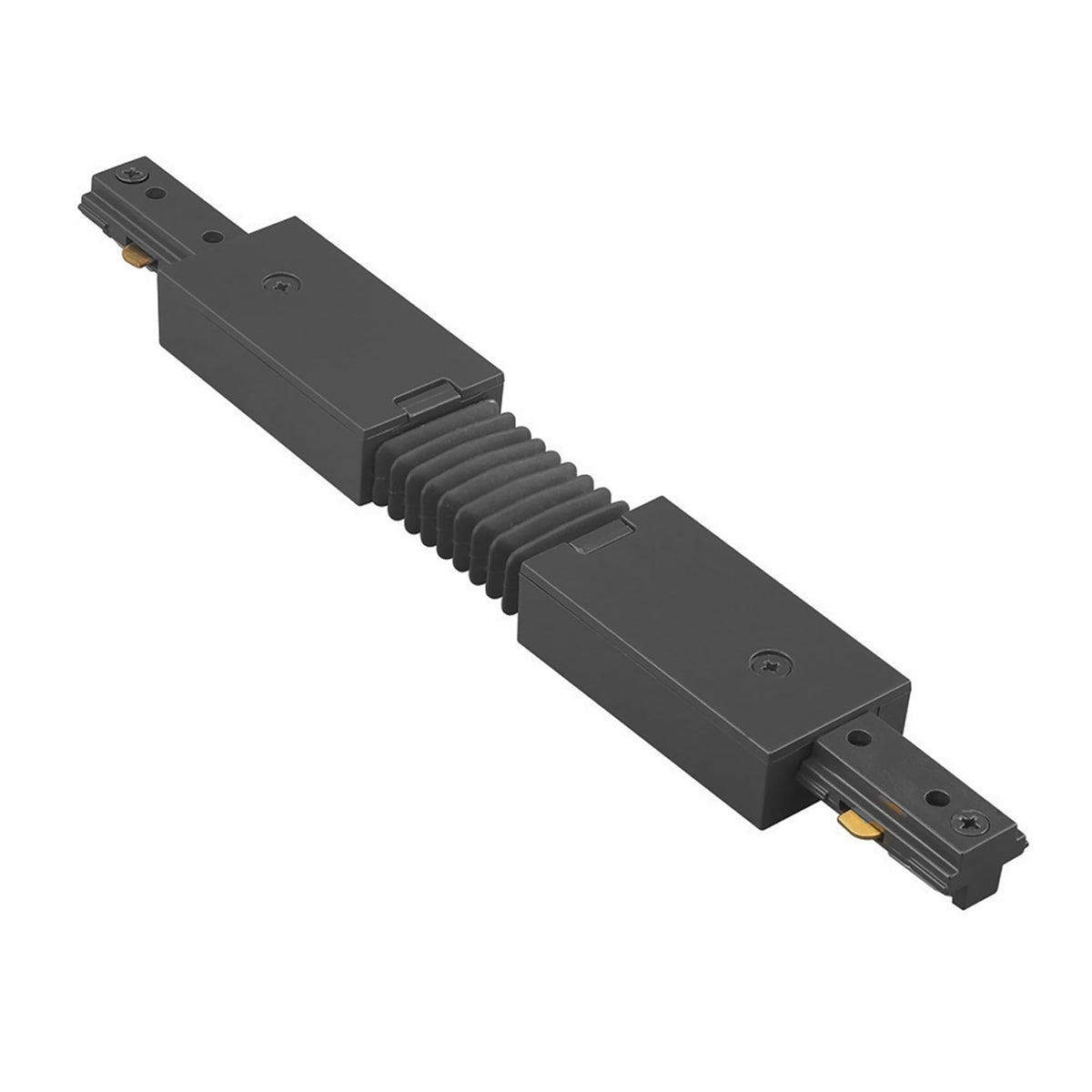 Wac Lighting Hflx-Bk H Track Flexible Track Connector, Black