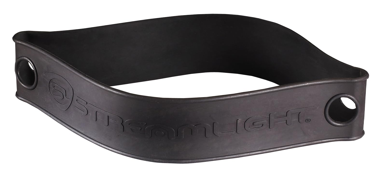 Streamlight Rubber Helmet Strap, Model 99075, One Size, Black, Durable Plastic Material