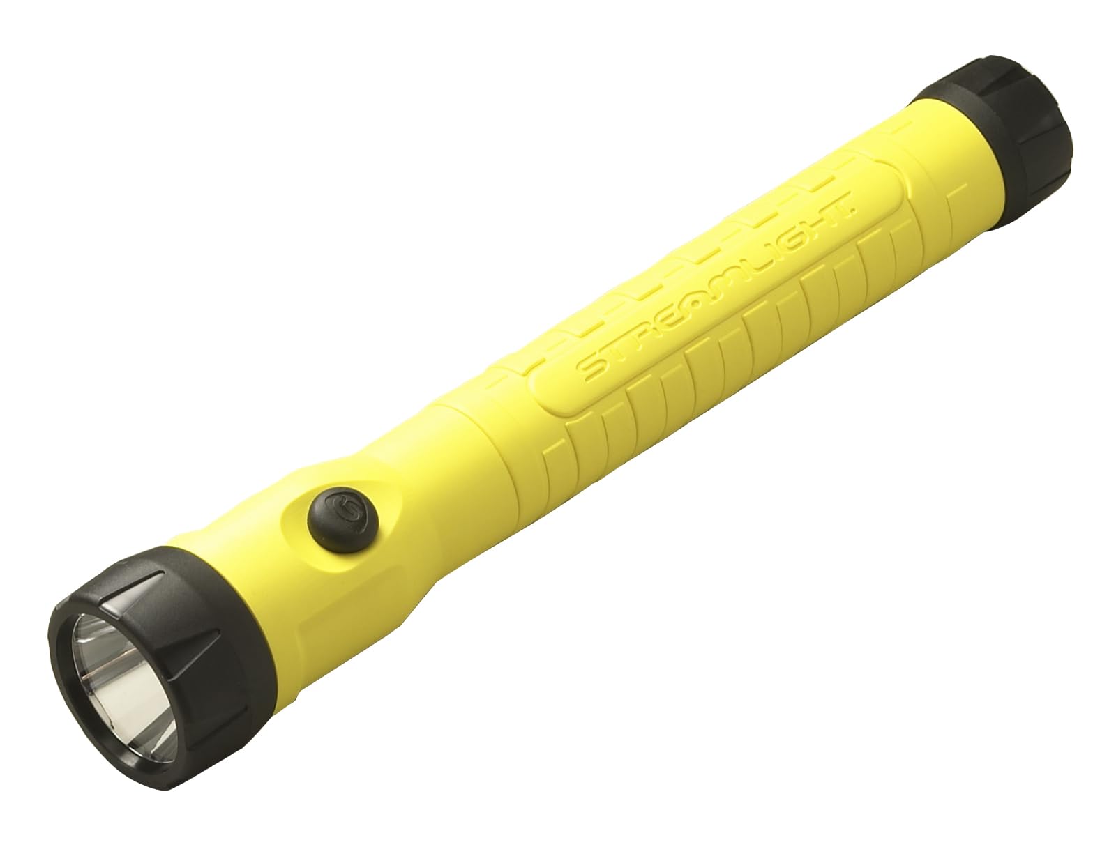 Streamlight 76412 PolyStinger LED HAZ-LO Intrinsically Safe Rechargeable Flashlight with 120-Volt AC/12-Volt DC Charger, Yellow 