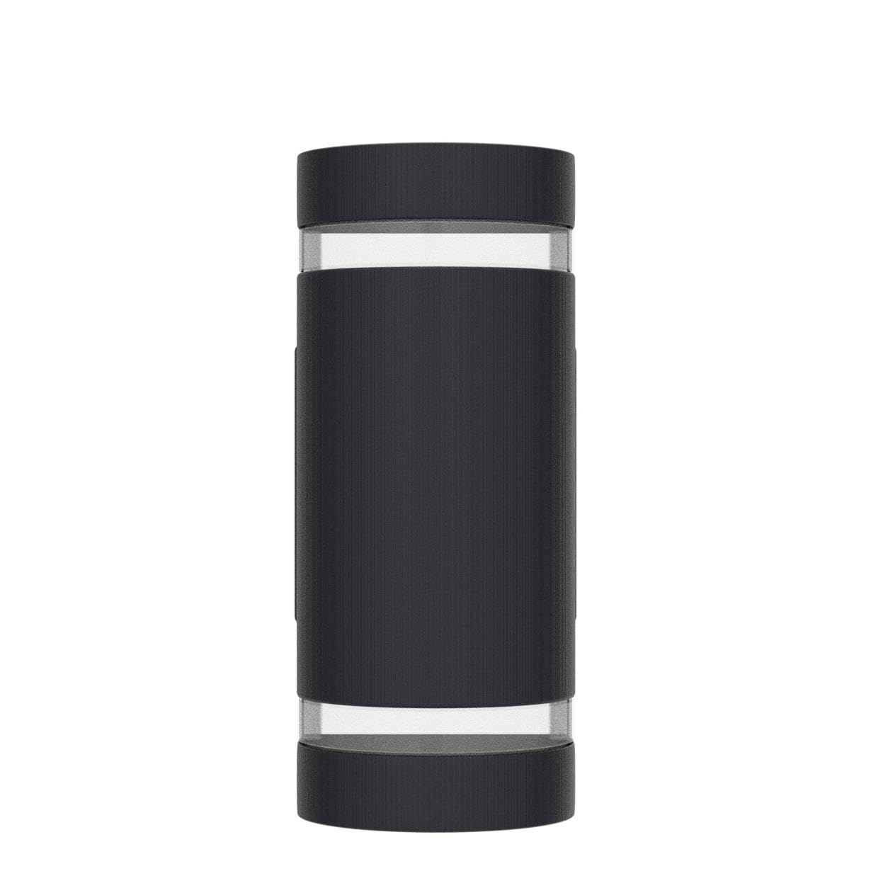 LMP LED Semi Cylinder Outdoor Wall Light, 5W 3000K, Black Aluminum, ETL Certified, 1 Pack