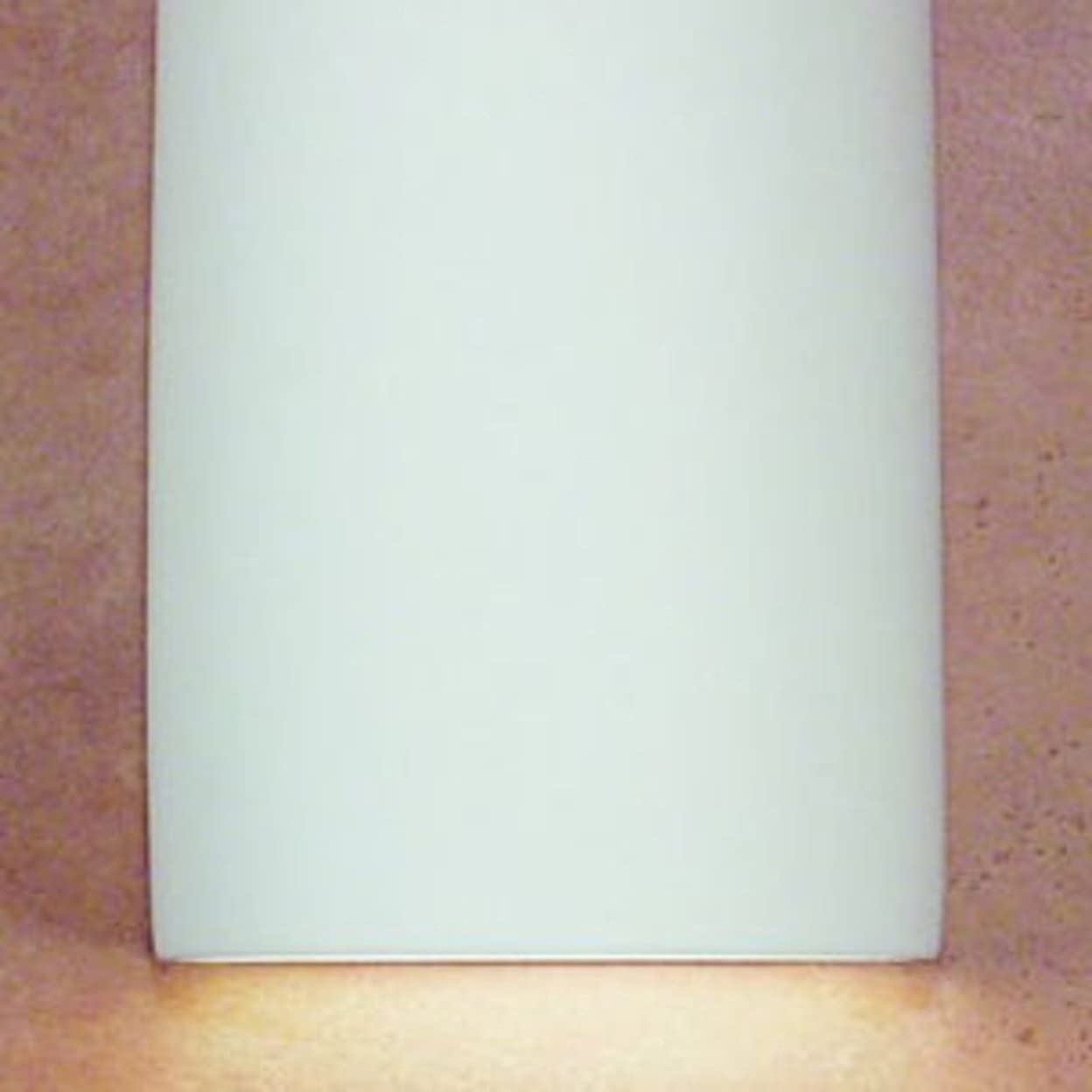 A19 Tilos Wall Sconce - White, Modern Design, Durable Material