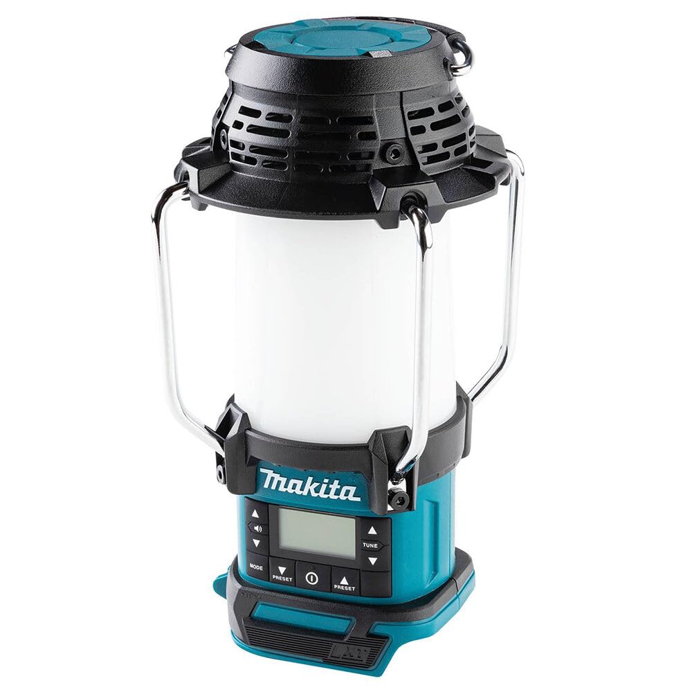 Makita XRM12 Cordless Lantern with Radio, 18V LXT Lithium-Ion, Teal, Tool Only