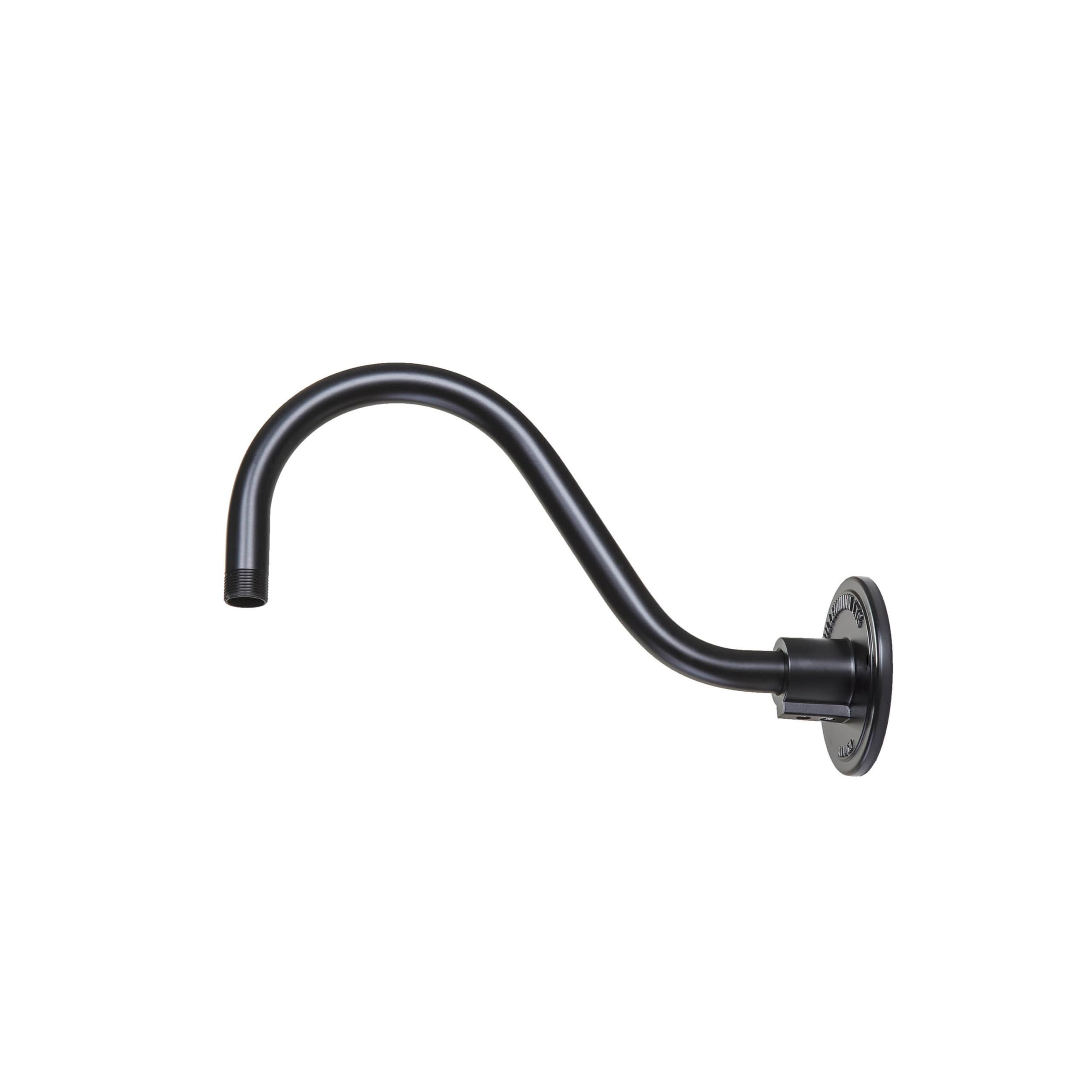 ML Lighting R Series Goose Neck Satin Black