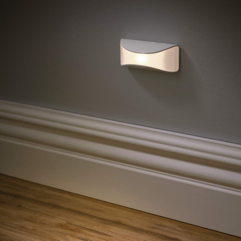 Beams Mb500 Wireless Battery Powered Led Nightlight, 2-Pack, White