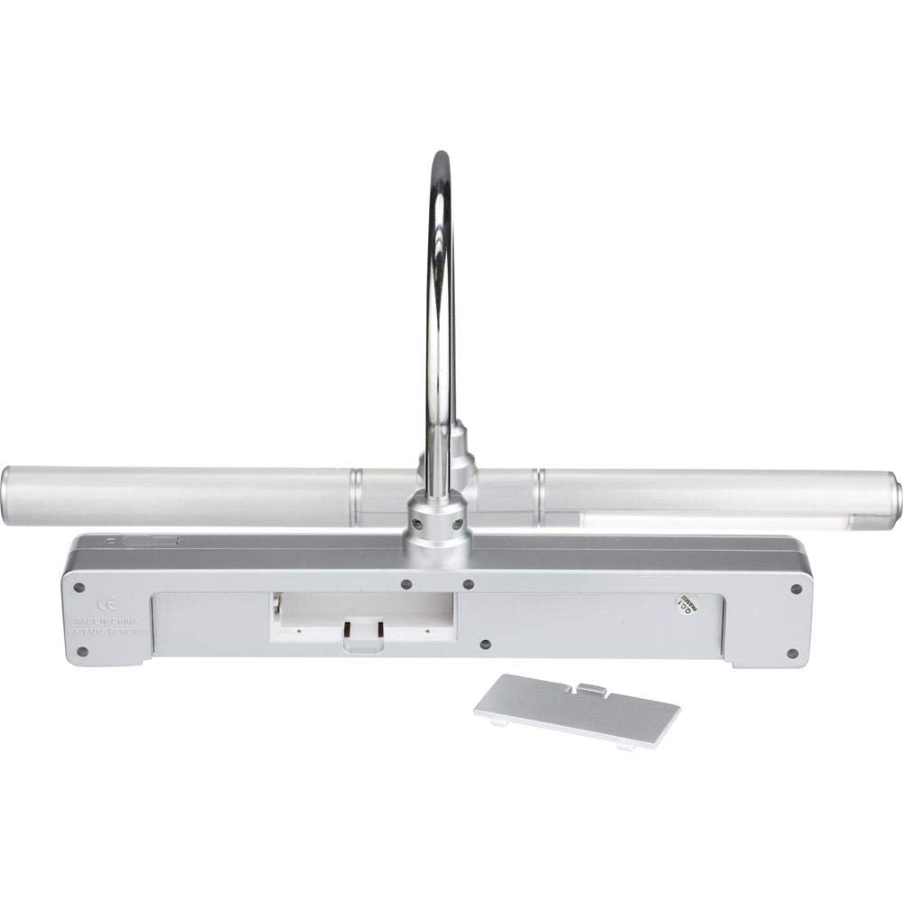 Westek LED Picture Light, 13-Inch, Silver, Metal, Model LPL601XL