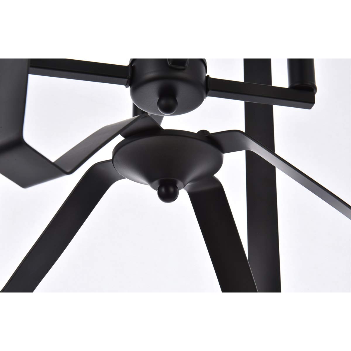 Living District Hoffman 4 Lights Pendant in Black