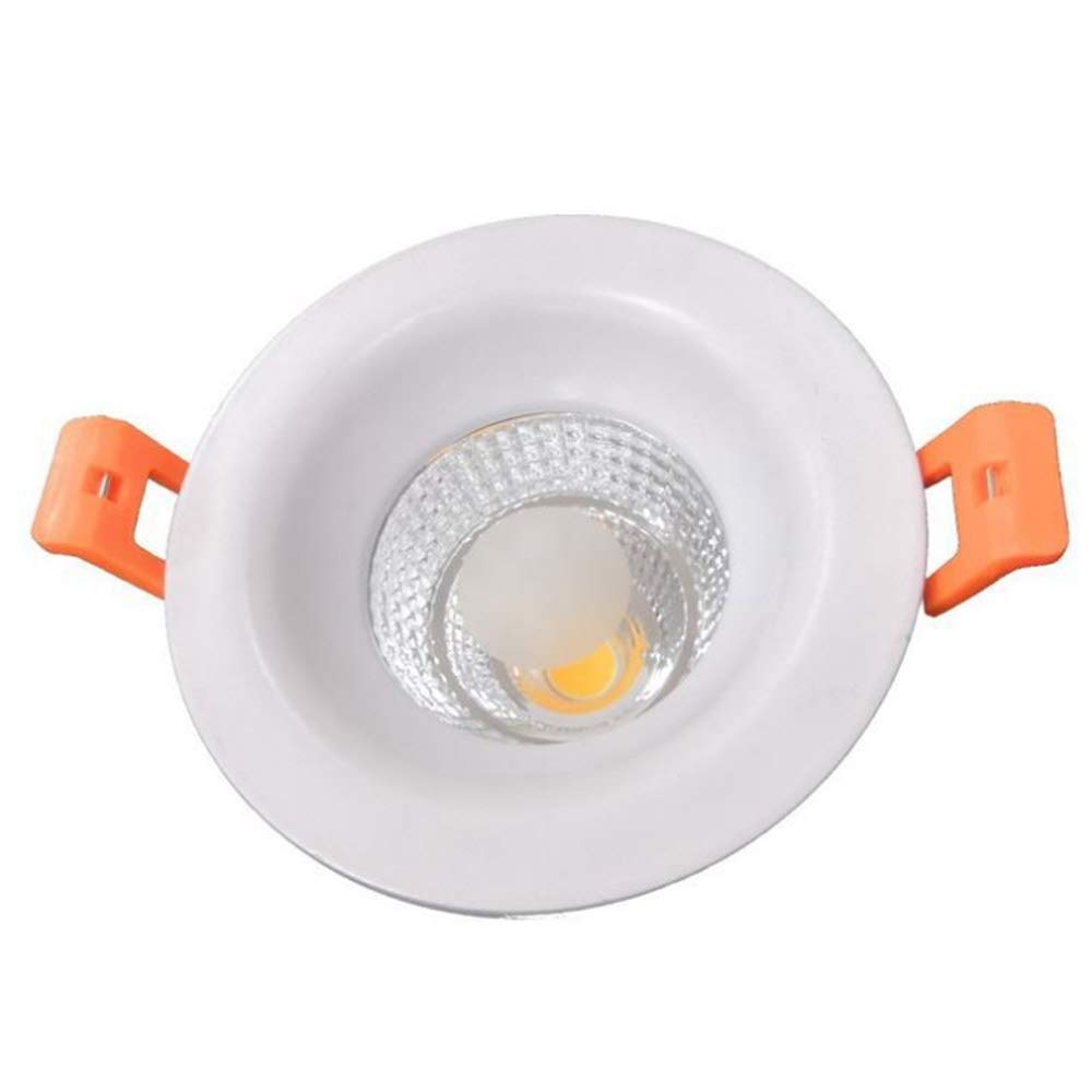 OZZKI Recessed 7W COB Recessed Downlight Die-cast Aluminum Heat-dissipating Durable Spotlight 3000K/4000K/6000K High Color Rende