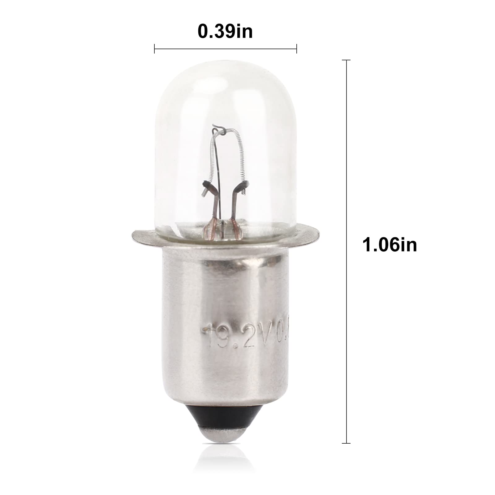 RO6G Xenon Bulb 19V Replacement for Craftsman 19.2V Flashlight/Worklight - 4-Pack, 4 Count (Pack of 1)