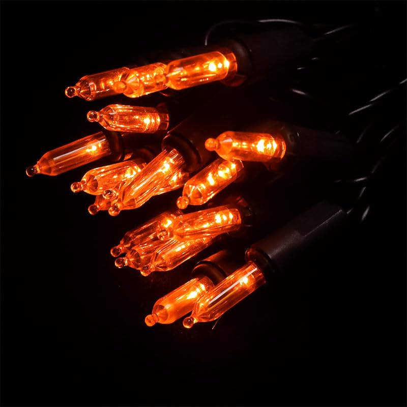 Multi-Sparking Red Christmas Lights (11 Feet, 35 Count) - Mini Red Christmas Tree Lights White Wire, Led Christmas Lights For Valentines Day Outdoor Christmas Decorations