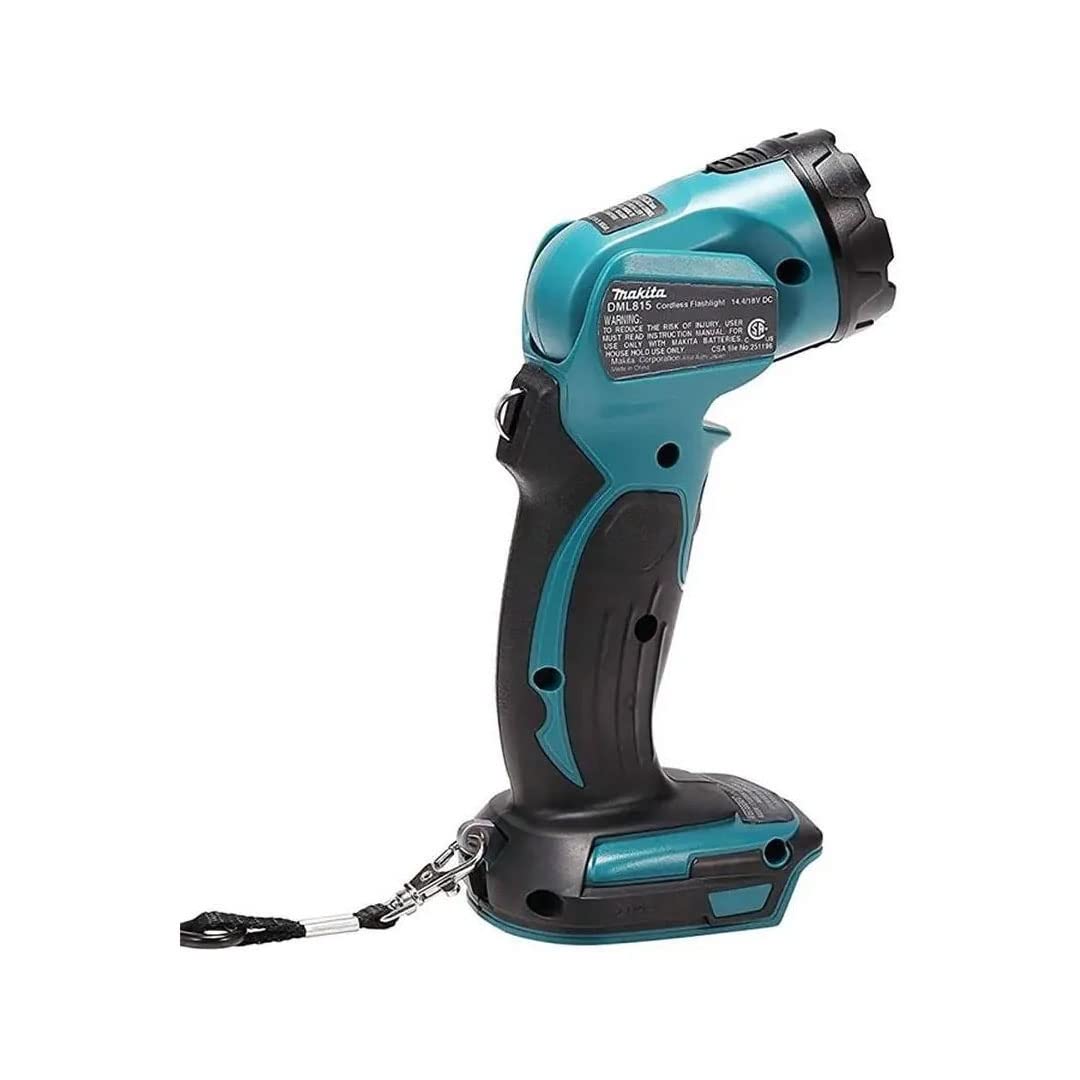 Makita DML815 18V LXT Lithium-Ion Cordless LED Flashlight - Teal, Aluminum Construction