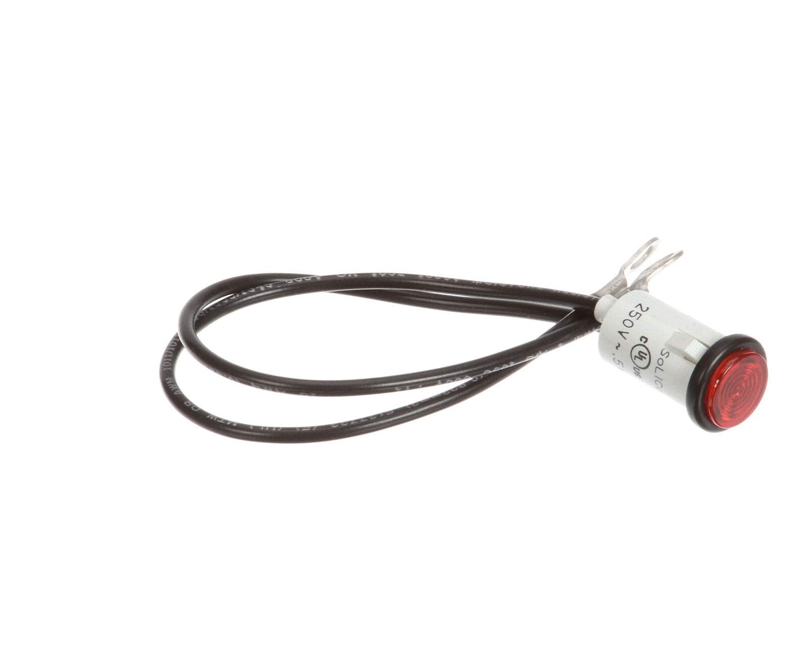 Grindmaster Cecilware C100A Pilot Light Assembly-Red-El120/250