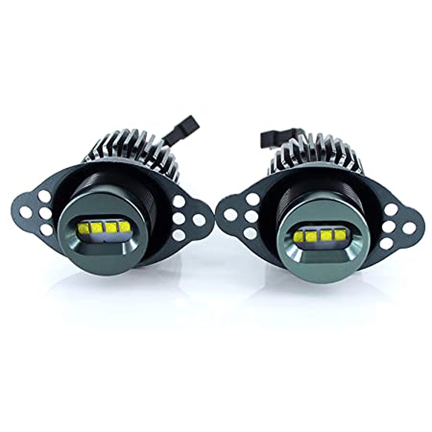 Icbeamer Led Angel Eye Marker Bulbs Fit E90,E91 Lci Bmw Halo Ring Standard Halogen Headlights Replacement Bulbs [Blue]