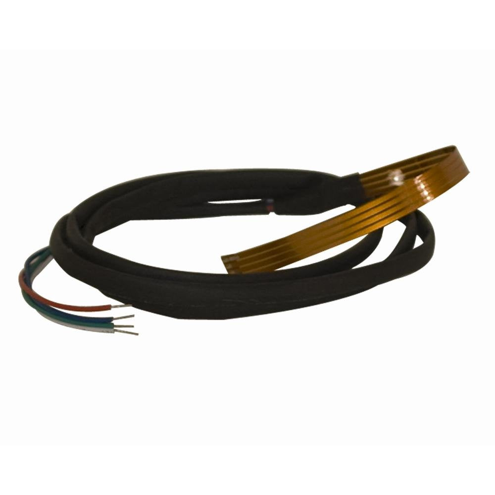 Jesco Lighting DL-FLEX-RGB-PC Input Power Connector, 19in with 13.5in Wire, Flexible 5.875in Tape, Plastic Material