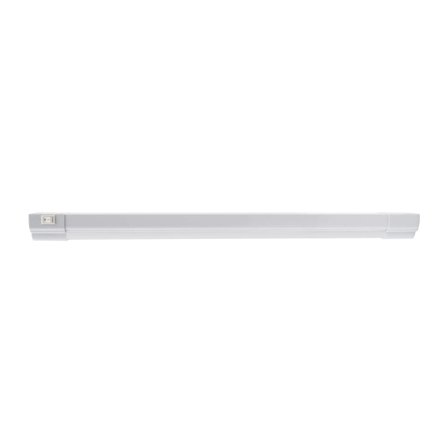 Maxxima LED Under Cabinet Light, 900 Lumens, 18 Inch, Warm White 3000K, Polycarbonate, Model MSL-18100W, Plug-in, Energy Star Rated