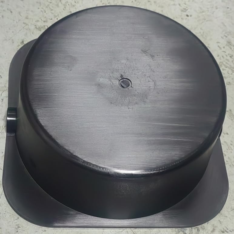 Tuanse 20 Pcs Recessed Light Cover For 6 Inch Lighting Fixtures 8.6 X 8.6 X 2.9 Inch Fire-Resistant And Energy-Saving Light Insulation Protect Cover For Attic (Black)