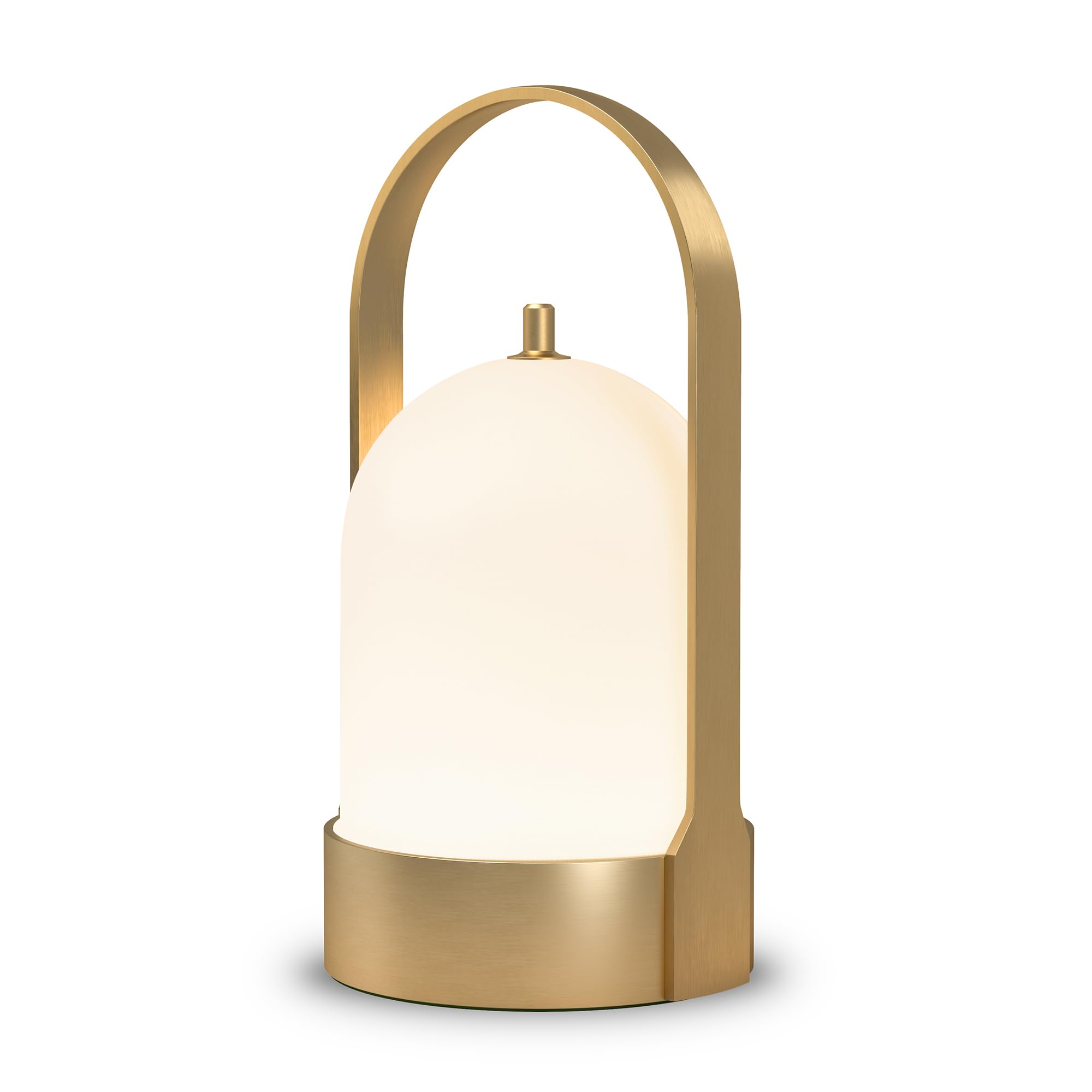 Tubicen Portable Lamp, Battery Operated Cordless Outdoor Table Lamps Rechargeable 4-Level Touch Dimmable IP44 Shower Lamp, Night