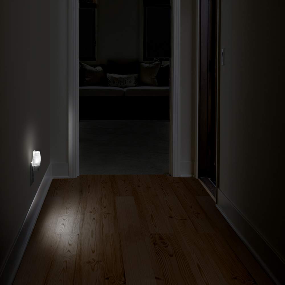 Emotionlite Night Light, 4 Pack Neutral White Led With Dusk To Dawn Sensor For Kids & Nursery