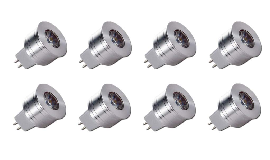 Mr11 Led Light Bulbs 1W Mr11 Gu5.3 Bi-Pin Base Led Light 1W(12V 10W Halogen Replacement) Warm White 3000K Led Spotlight Bulb For