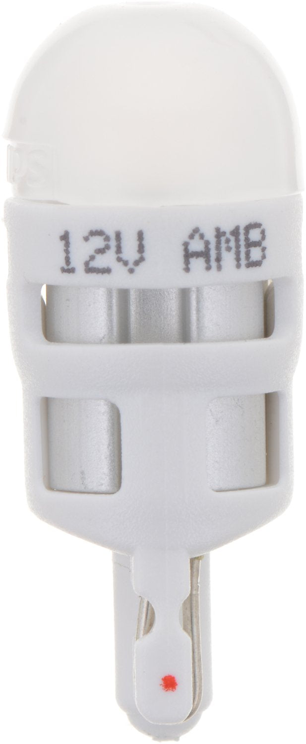 Philips Automotive Lighting 194 Ultinon Led Bulb (Amber), 2 Pack (194Aled)