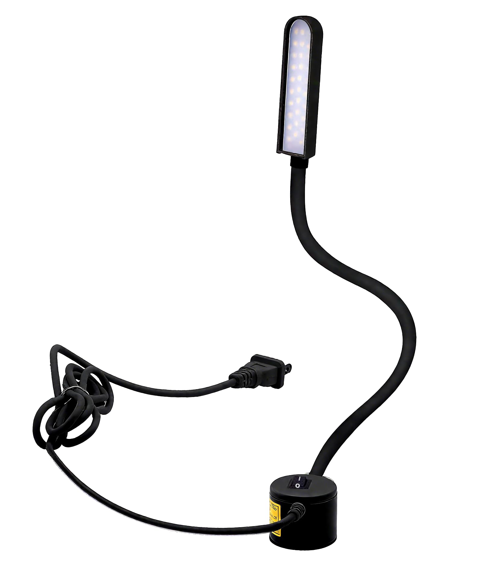 LED Sewing Machine Light POWKER 30 LED Magnetic Mount Drill Press Light with Flexible Silone Coating Gooseneck for Sewing Machine  Drill Presses  Desks  Music Stands  Craft  Workbenches  Lathes Lamps