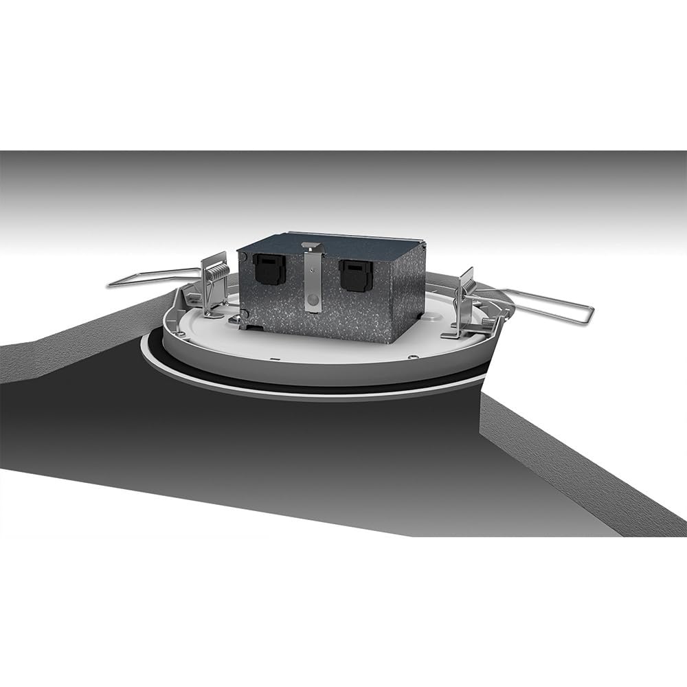 Halo Smd6R6927Whdm Smd 6'' Integrated Led Recessed Round Trim Downlight Direct Mount 90 Cri 2700K Cct, White