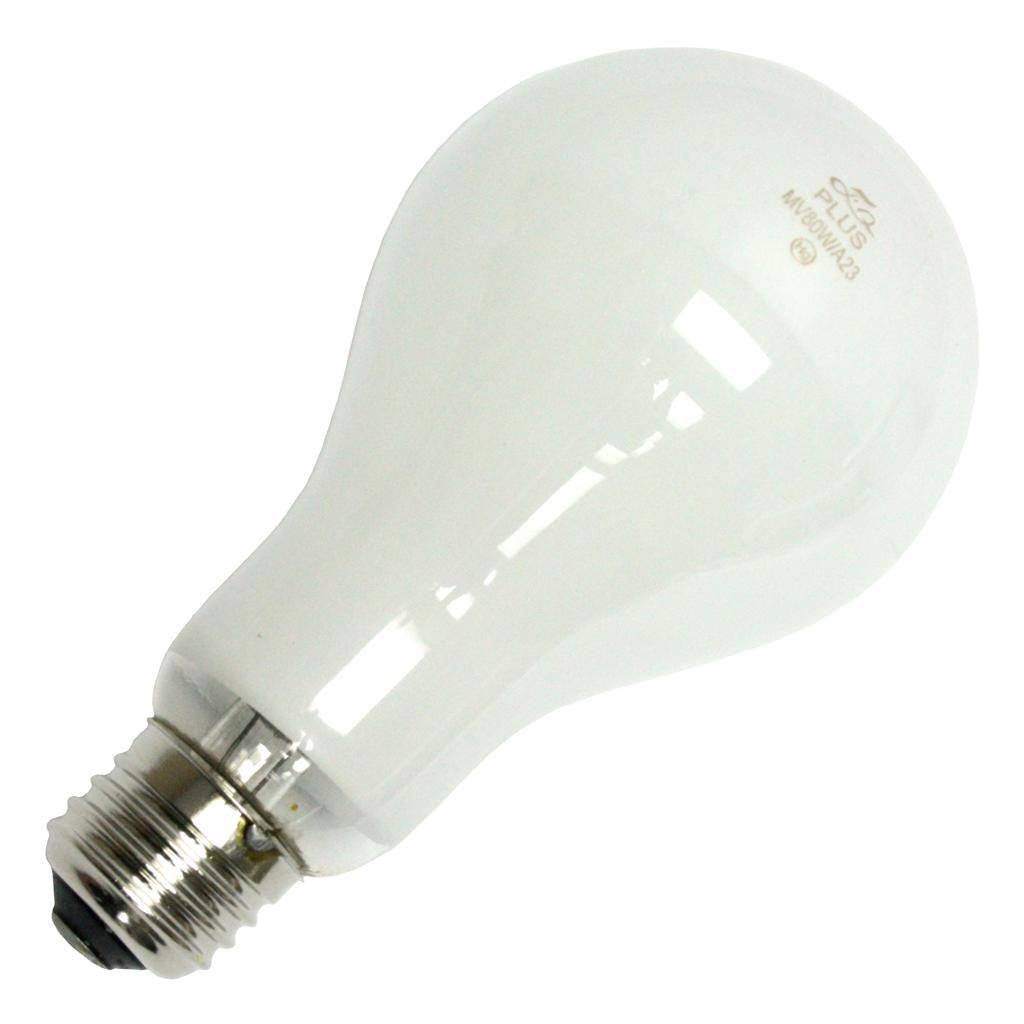 Plusrite 2309 MV80/DX/A23 Mercury Vapor Light Bulb