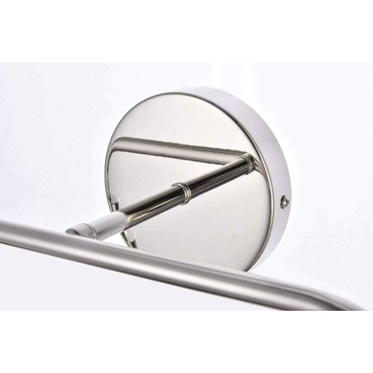 Living District Indoor Modern Home Decorative Bright Ceiling Hanson 4 Lights Bath Sconce in Polished Nickel with Clear Shade