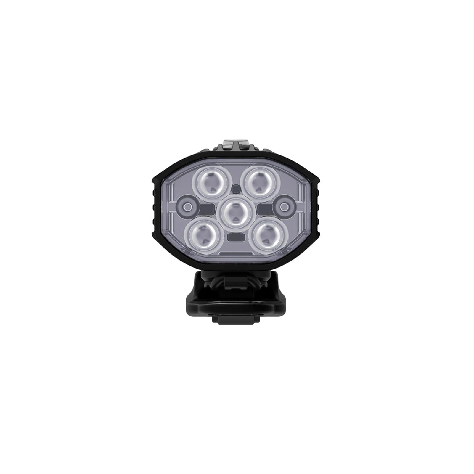 Lezyne Fusion Drive 500+ Front Bicycle Light - Durable Aluminum Weatherproof Ipx7 Waterproof Usb-C Rechargeable Led Bike Headlight With 3 Solid & 3 Flash Modes - Integrated Silicone Rubber Strap Mount