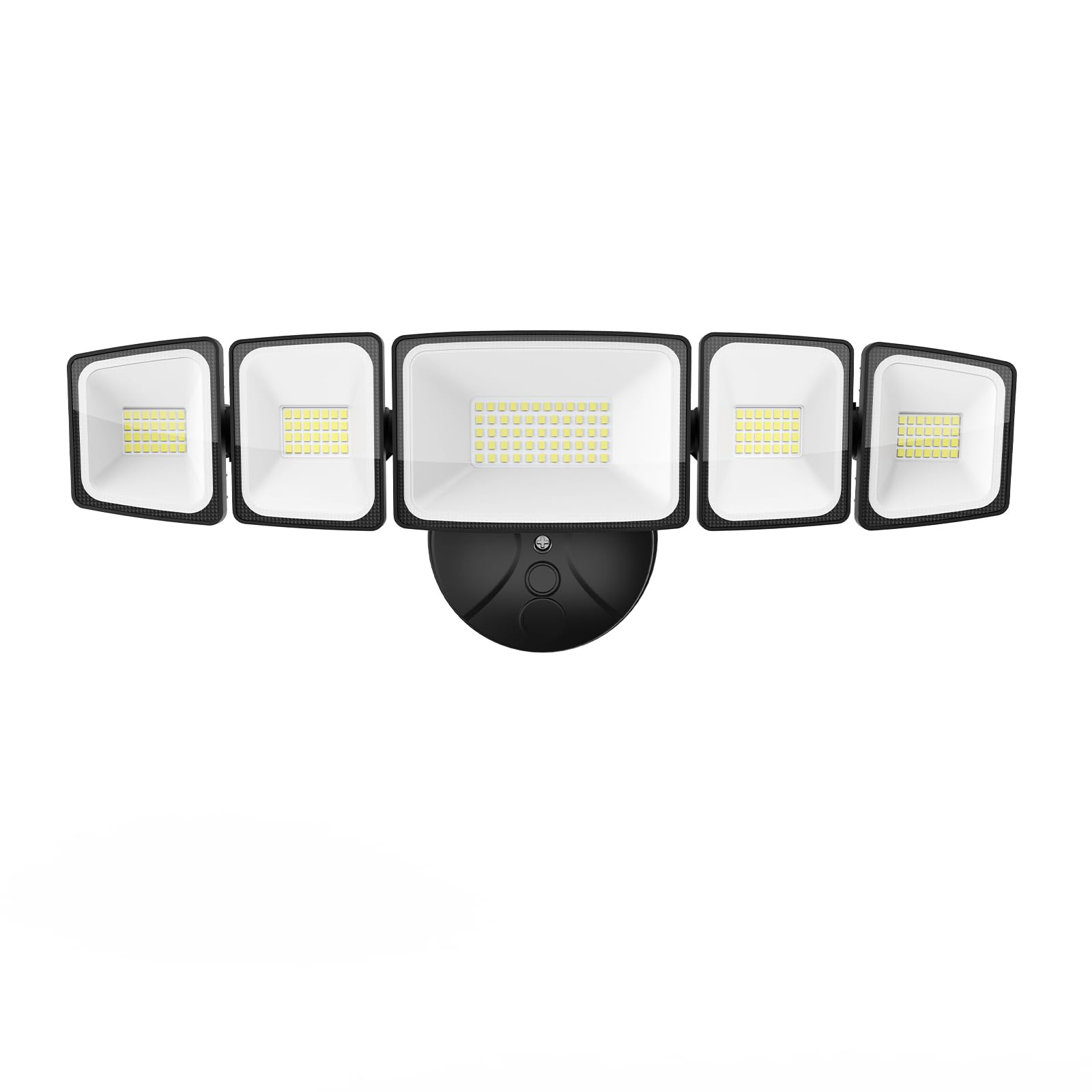 SZPOWER 120W LED Flood Light, 5 Heads, IP65 Waterproof, 6500K Bright, Black, Model SZBL1005