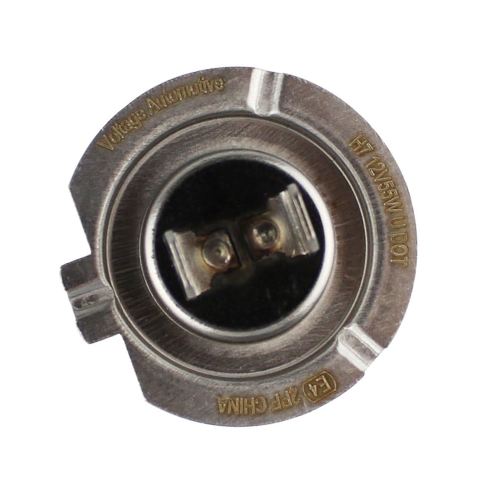 Voltage Automotive H7 Headlight Bulb - Halogen, Polarized White, 4 Pack