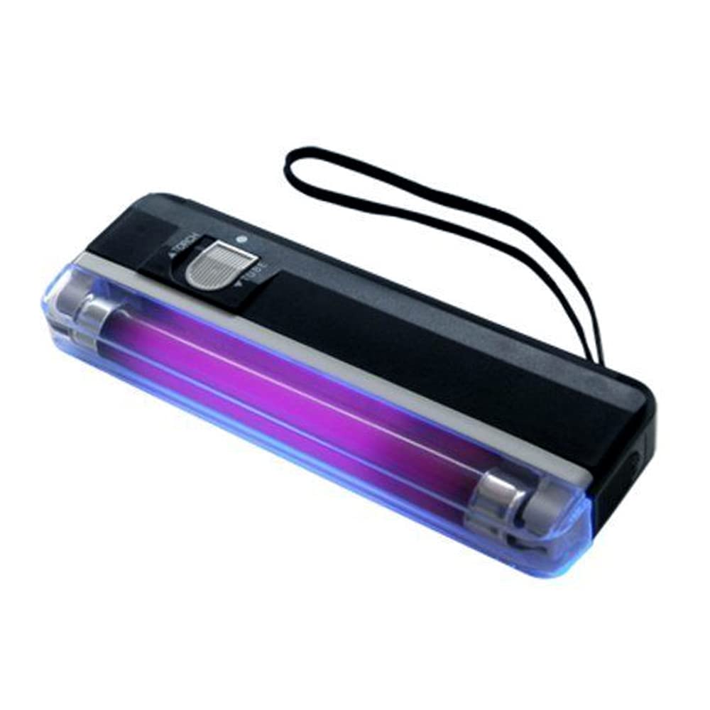 Voila Handheld UV Black Light Torch, LED, Portable, Black, Model EGHHUV4