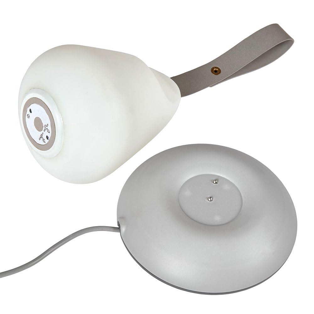 Shnuggle Moonlight Night Light | Sleep-Friendly Portable Baby & Toddler Bedside Lamp with Thermometer