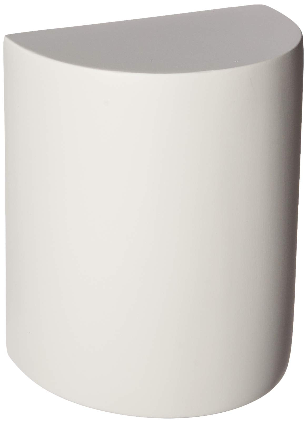 Generation Lighting 8304701-714 Paintable Ceramic Outdoor Wall Sconce, 1-Light 75 Watts, Unfinished Ceramic, cETL Listed, Safety