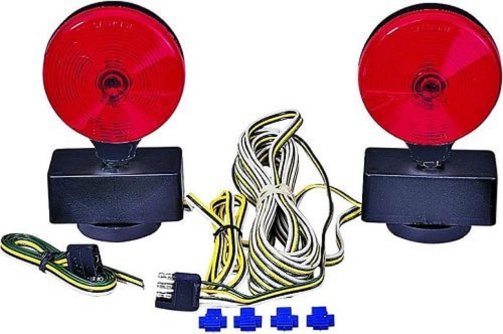 Peterson Manufacturing V555 Tow Light Kit - 4' X 5.67' Magnetic Mount, Multi, Plastic