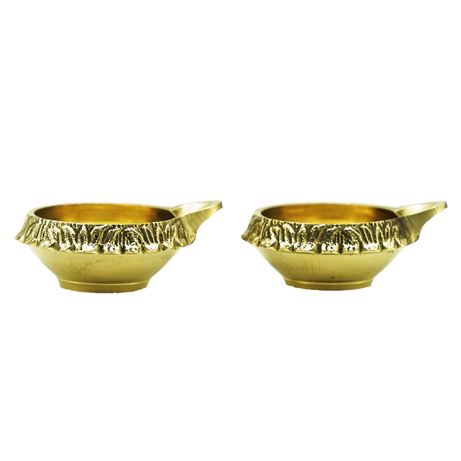 Dalvkot Brass Kuber Diyas Oil Lamps for Puja Room Decoration and Diwali Festival (12)