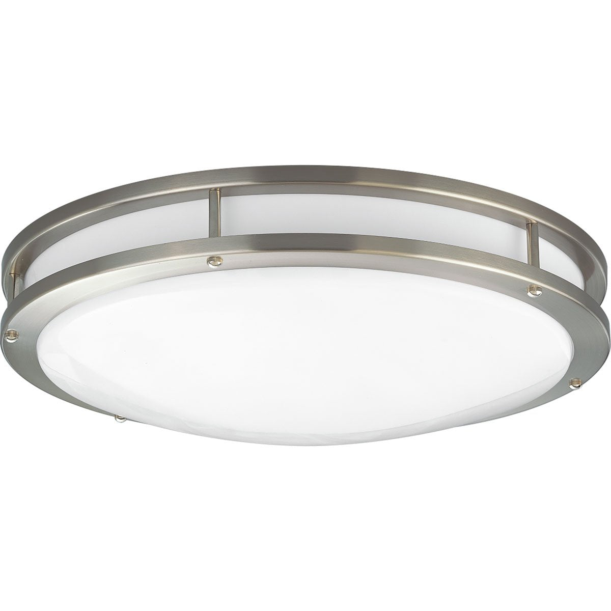 Progress Lighting One-Light LED Ceiling Fixture, Alloy Steel, Brushed Nickel, Model P7250-0930K9