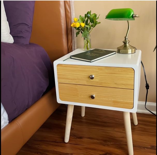 Firvre Mini Glass Bankers Lamp - Retro Bronze Finish, G9 Base, Vintage Table Lamp For Home Office