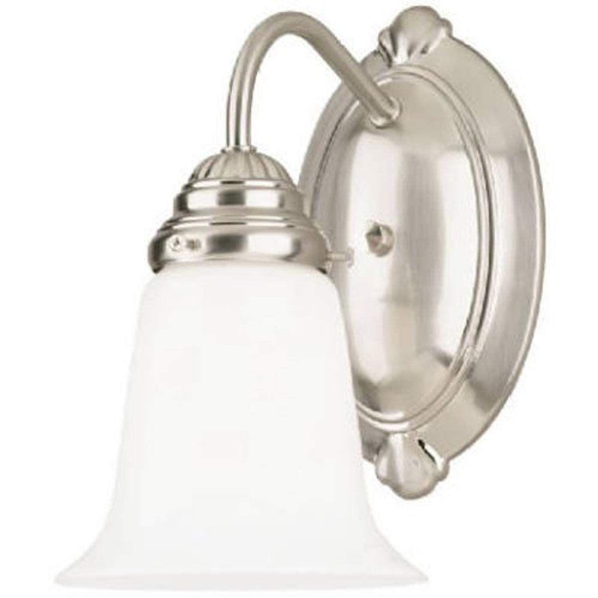Westinghouse 66496 Wall Bracket, 4-7/8-Inch, Satin Nickel, Plastic