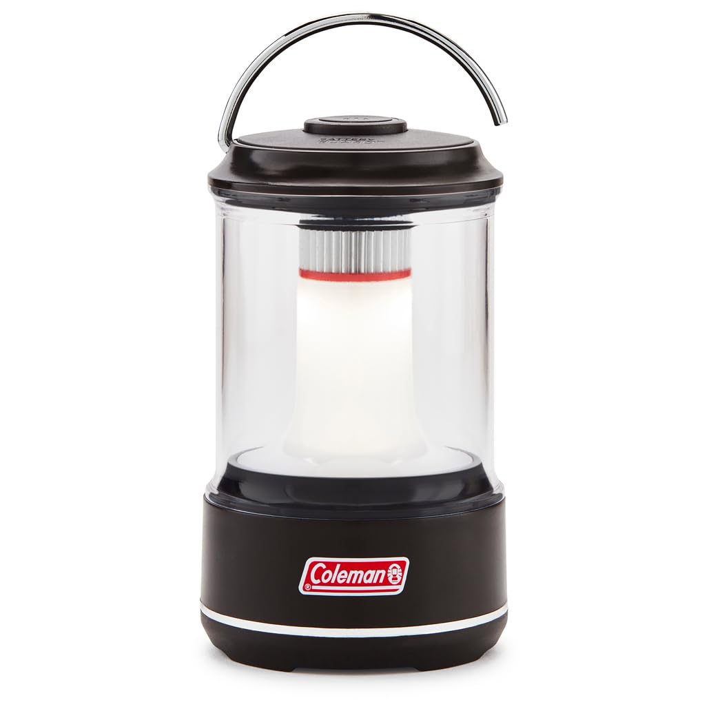 Coleman 200L LED Lantern, Water-Resistant, Enhanced Battery Life, One Size, Black, Model 2000034936