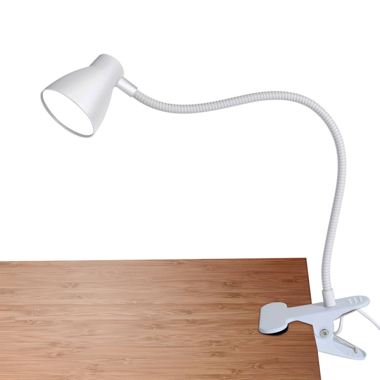 CeSunlight Clamp Desk Lamp, Clip on Reading Light, 3000K-6500K Adjustable Color Temperature, Multiple Illumination Modes, CRI>90