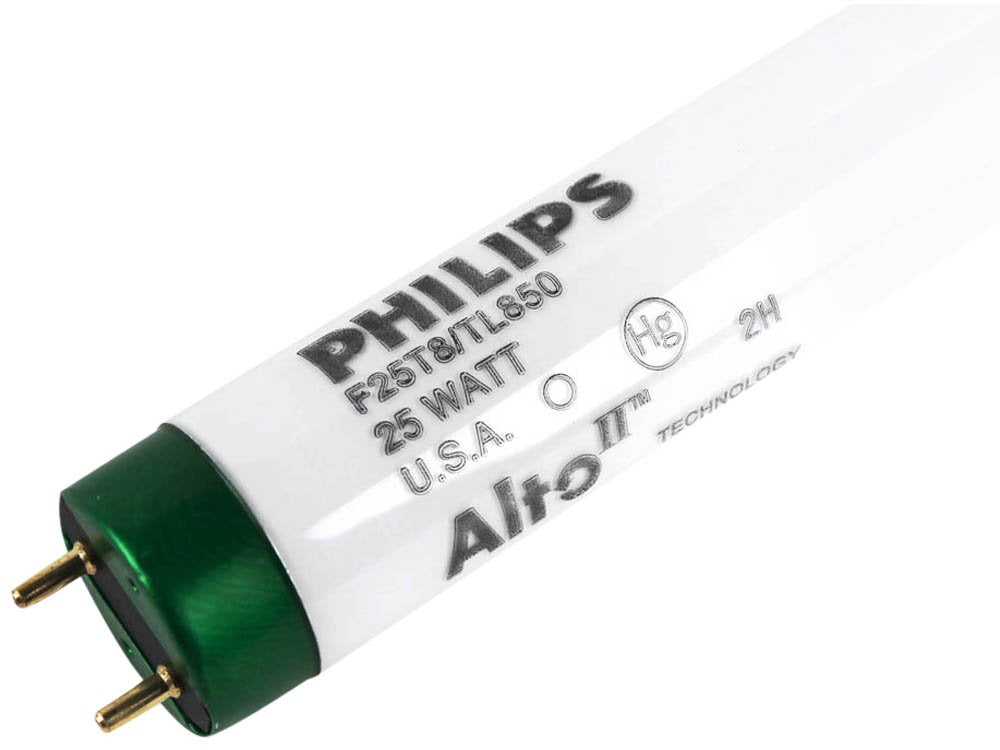 Philips 25W 36In T8 Bright White Fluorescent Tube