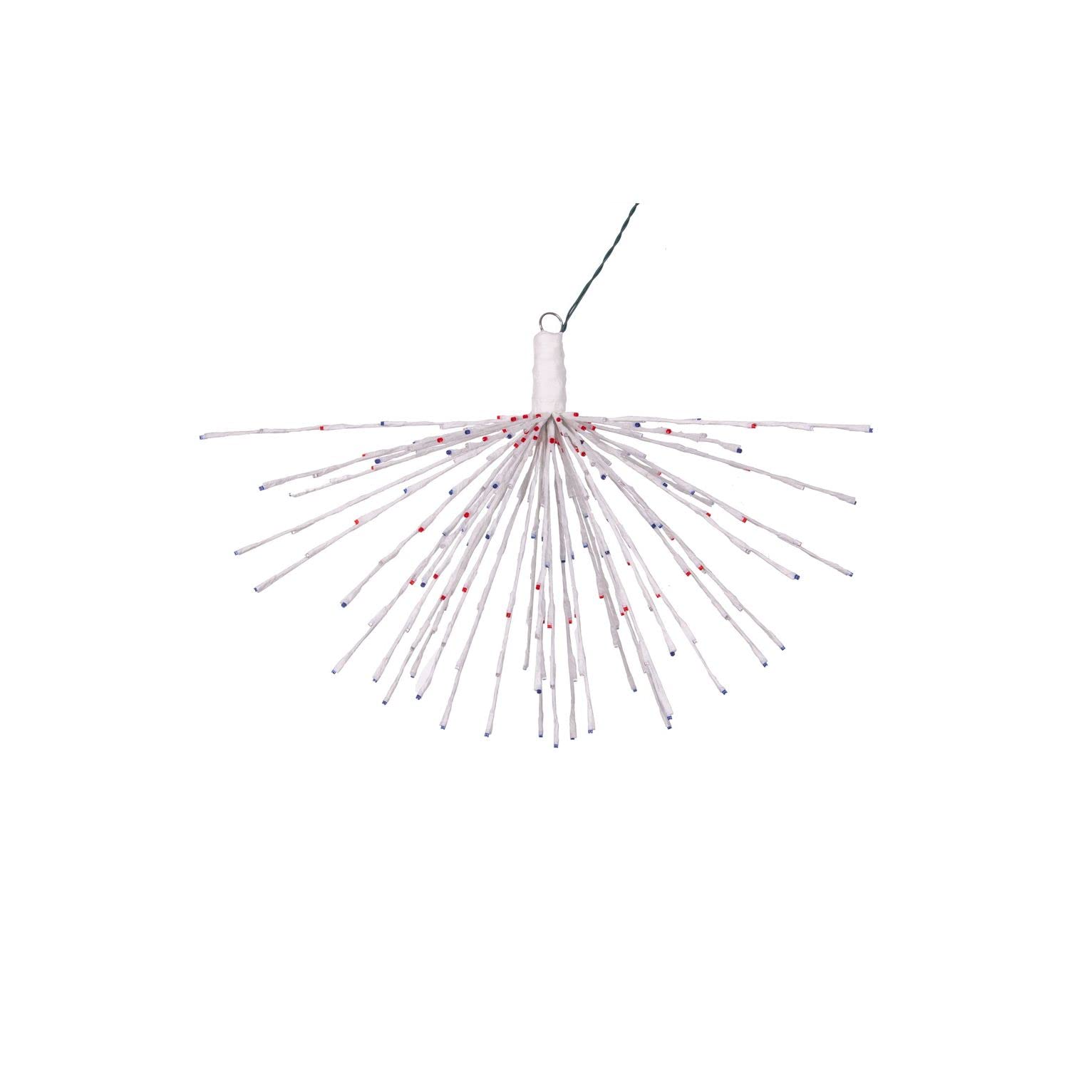 Vickerman 240Lt x 32&quot; White Starburst Blue 5mm LED Lights.