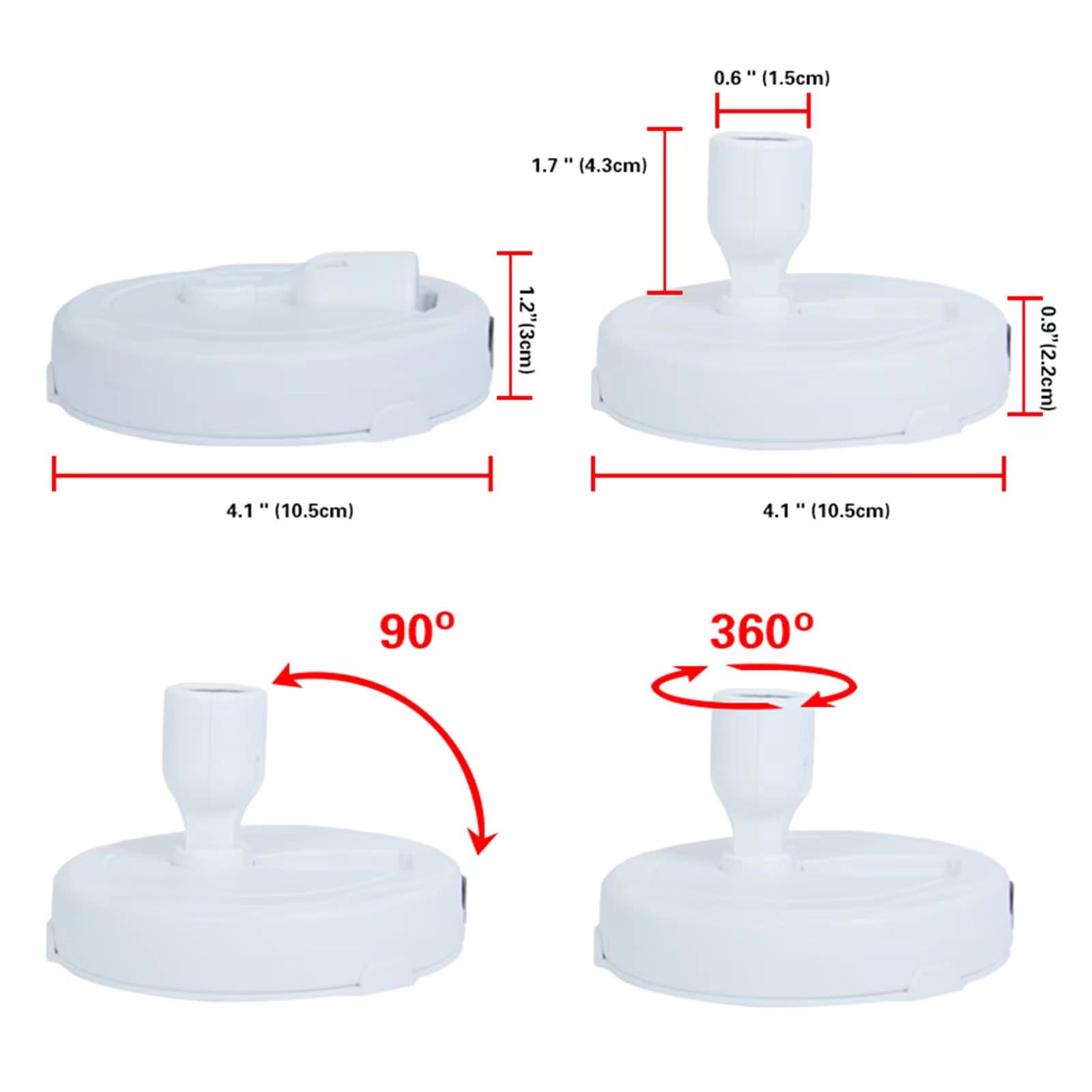 Hamvidne Wireless Led Spotlight - Battery Operated Picture Lights With Remote, 2Pack For Wall Art