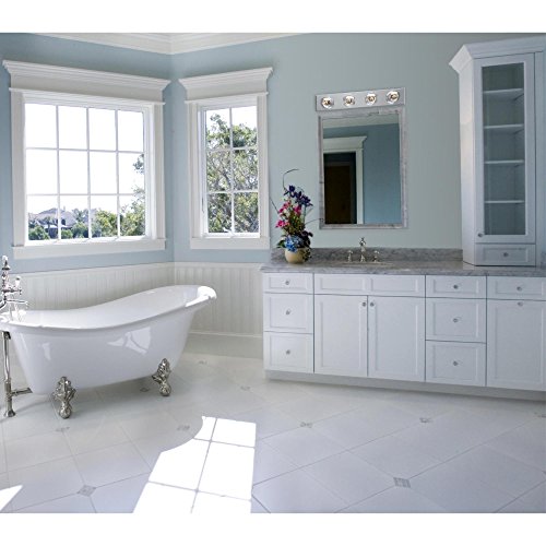 Westinghouse 6641100 Four-Light Bath Bar, Chrome