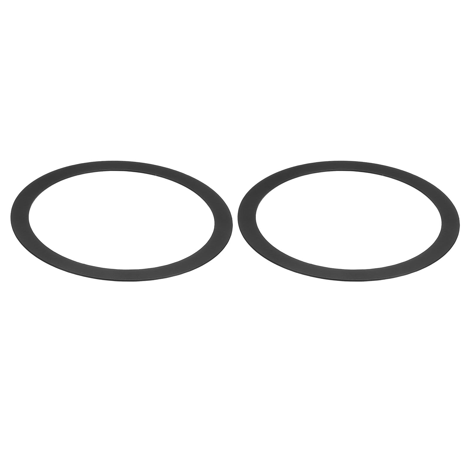 PATIKIL Metal Goof Trim Ring, 2 Pcs 3.54'' OD 2.99'' ID Circular Ceiling Light Trims Ring Recessed Light Cover Ring for Recessed